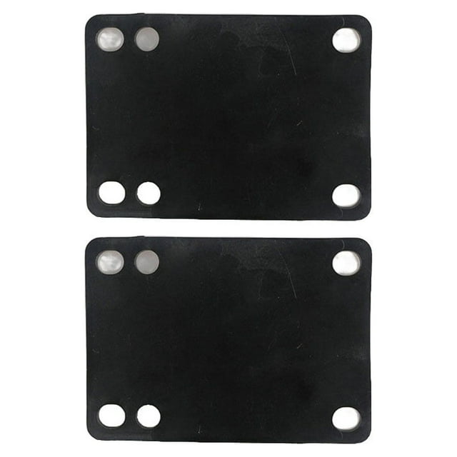 Pack of 2 Skateboard Risers Shock Gaskets 2PCS Surfboarding Supplies Absorption Rise Pads Outdoor Skateboarding Removable Height Increase Washer Sports Gasket 3mm