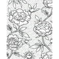 thumbnail image 2 of Hero Arts Cling Stamp, Large Flower Background, 2 of 2