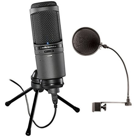 Audio Technica AT2020USBi USB Large Diaphragm Microphone w/ Pop