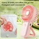thumbnail image 5 of Ventilador turbo de mano, recargable por USB, silencioso, para dormitorio de estudiantes, oficina, portátil, con turbina eólica, 5 of 6