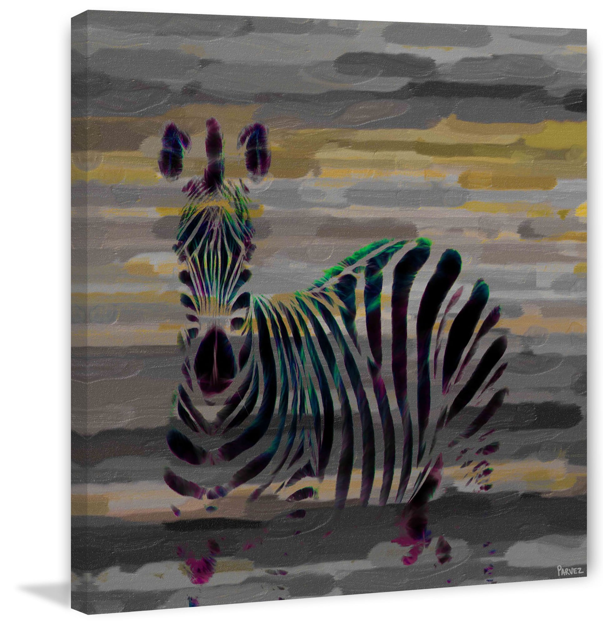 Stripes Art Print on Premium Canvas