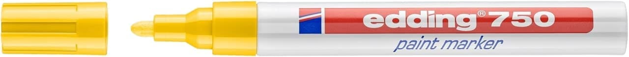 EDDING - Medium Bullet Tip Paint Marker - Yellow