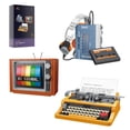 thumbnail image 1 of Máquina de escribir Building Toys JM Bricklayer Walkman TV 20131 660 piezas, 1 of 7