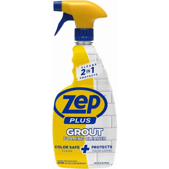 Plus Grout Foaming Cleaner - 32 Fl OZ - R54212-2-in-1 benefits clean while protecting grout from water, dirt and grime