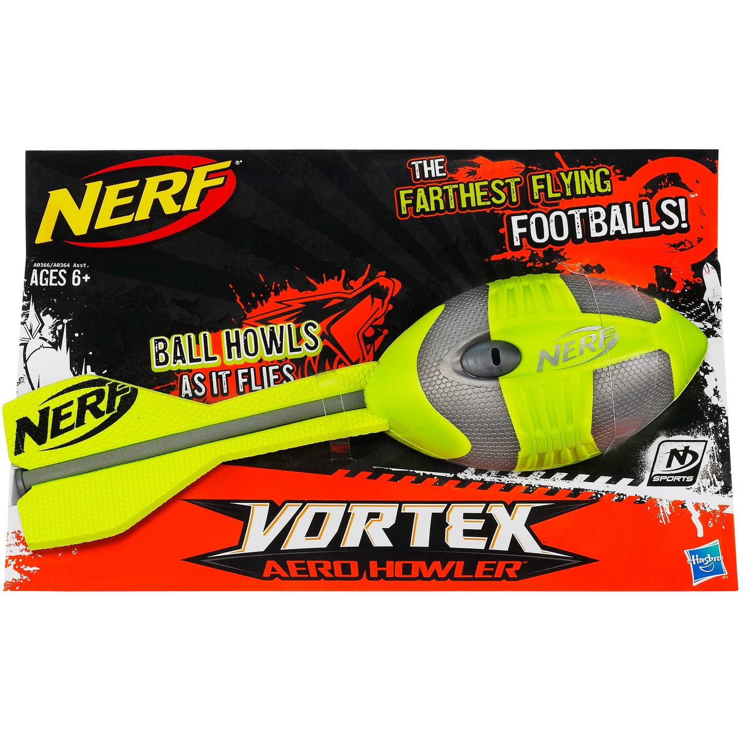 nerf football walmart