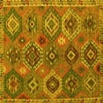 thumbnail image 1 of Ahgly Company Indoor Square Southwestern Yellow Country Area Rugs, 6' Square, 1 of 4