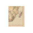 thumbnail image 2 of Historic Map - Africa - Bartholomew 1867 - Vintage Wall Art, 2 of 4