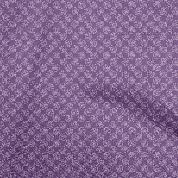 oneOone Polyester Spandex Violet Fabric Asian Japanese Sashiko Sewing Fabric By The Yard Printed Diy Clothing Sewing Supplies 56 Inch Wide