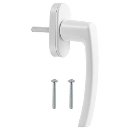 

BESTOMZ Inside Interior Inner Window Handle Crank Aluminum Window Handle Child Safety Window Locking (White)