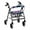 Butterfly Flower, variant on COEQINE Butterfly Moon Flower Rollator Walker Seat and Backrest Covers Designer Fashion Accessories with Elastic Band Seat Cover for Rollator Walkers Suitable for Seniors
