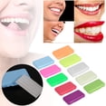 thumbnail image 2 of Dental Care Wax, 10 Colors Anti-ulcer Oral Care Teeth Correction Dental Fruit Flavour Relief Special Protection Brace Wax for Braces Wearer(purple), 2 of 5