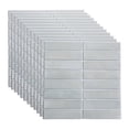 thumbnail image 1 of 12 piezas de azulejos autoadhesivos de 30 x 30 cm para baño, cocina, impermeables y resistentes al aceite., 1 of 5