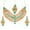 Green, variant on Efulgenz Indian Jewelry Choker Kundan Crystal Multi Layered Necklace Earrings Maang Tikka Head Chain Bollywood Wedding Bridal Set