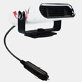 thumbnail image 6 of Car Space Heater, Two Speed Vehicle-Mounted Heater Fan with Two Adjustable Modes, Heating and Natural Airflow. Keeps Warm in Winter, Defrosting and Demisting, Cools Down in Summer(12V,White), 6 of 7