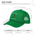 thumbnail image 4 of I'd Rather Be Drag Racing Mesh Trucker Hat for Men Low Profile Baseball Cap Adjustable Dad Cap Black, 4 of 7