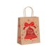 thumbnail image 3 of Bolsa de regalo navideña de papel kraft con asas, 10 unidades, 3 of 3