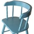 thumbnail image 7 of Sargent's Sons Amish Style Youth Chair * Solid Wood * Gray Blue* Kitchen - Dining Room, 7 of 7