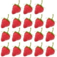 thumbnail image 2 of Miangastore 18Pcs Artificial Strawberry Small Plastic Strawberries Photography Props Decor, 2 of 8