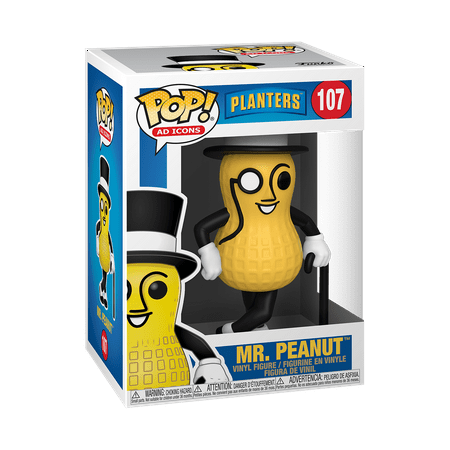 Funko - POP Ad Icons: Planters- Mr. Peanut