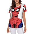 thumbnail image 1 of Spider-Man Women's Crew Neck Short Sleeve T-Shirt, 1 of 7
