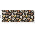 thumbnail image 7 of Black Highland Cow Flower Pattern Kitchen Rug Mat,Kitchen Runner Rugs Non Skid Washable,Decorative Kitchen Floor Mats for Kitchen,Sink,Laundry,17"x47.2", 7 of 7