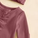 thumbnail image 4 of Niña Bebé Vestido de Manga Larga Cómodo Suave Transpirable Tela Otoño Invierno Sudadera para Viajes Diarios Casa Vacaciones Niña Bebé Manga Larga Romper, 4 of 6