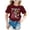 Vin, variante sur Hauts pour Filles – Tee-Shirt à Manches Courtes Col Rond pour Enfants avec Imprimé Joyeux pour Usage Quotidien