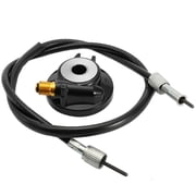 LIZEALUCKY 12mm Speedometer Drive Gear with Cable Scooter Speedometer Drive Gear Tachometer Roller for GY6 50cc 150cc Scooter Parts
