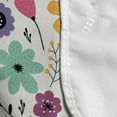 thumbnail image 4 of Floral Microwave Oven Cover, Creative Hand-drawn Different Blossom Motifs Lively Meadow Spring Field Themed Art, Water Resistant Organizer with Pockets for Kitchen, 36" x 12", Multicolor, by Ambesonne, 4 of 4