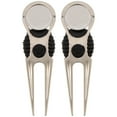 thumbnail image 1 of Miangastore Marqueur de Boule et Outil de Divot Design Multi-Portable 2 Pcs 3.7X1.1X0.2In, 1 of 8