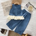 thumbnail image 2 of Soepste Girls Spring Outfits 6T Girls Clothes Toddler Girl Clothes Top Shorts And Cute Toddler Girls Summer Outfits Clothing Set, 2 of 8