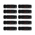 thumbnail image 3 of MasteelfCA 10pcs Waterproof Cable Connector Wire Splice for Outdoor Light (Assorted Color), 3 of 7