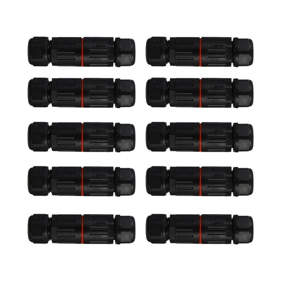WHAMVOX  10 Pcs Cord Splice Kit Waterproof Connector Power Cables Man