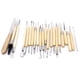 thumbnail image 3 of 22 Piezas Herramientas Modelado,Herramientas de Esculpir Arcilla Cerámica Carving Tool Set BLESIY Conjunto de herramientas de arcilla, 3 of 8