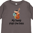 thumbnail image 4 of Inktastic String Bass My Daddy Plays the Bass Boys or Girls Long Sleeve Toddler T-Shirt, 4 of 5