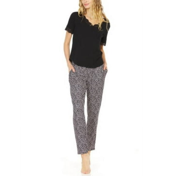 Flora by Flora Nikrooz Womens Lexi Pajama Top Only,1-Piece, Small, Black