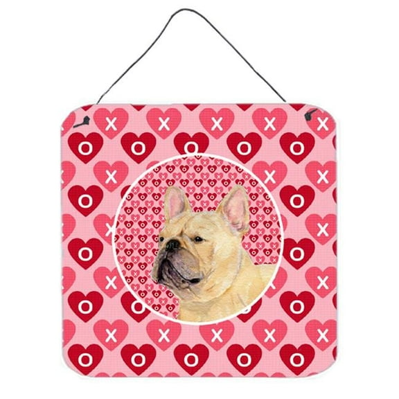 French Bulldog Aluminium Metal Wall Or Door Hanging Prints