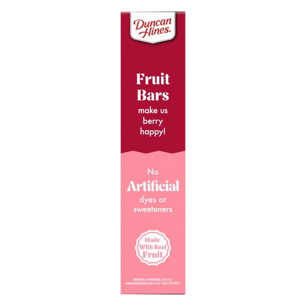 (3 pack) Duncan Hines Strawberry Flavored Crumble Bar Mix, Breakfast Bar Baking Mix, Real Fruit, 15.21 oz.