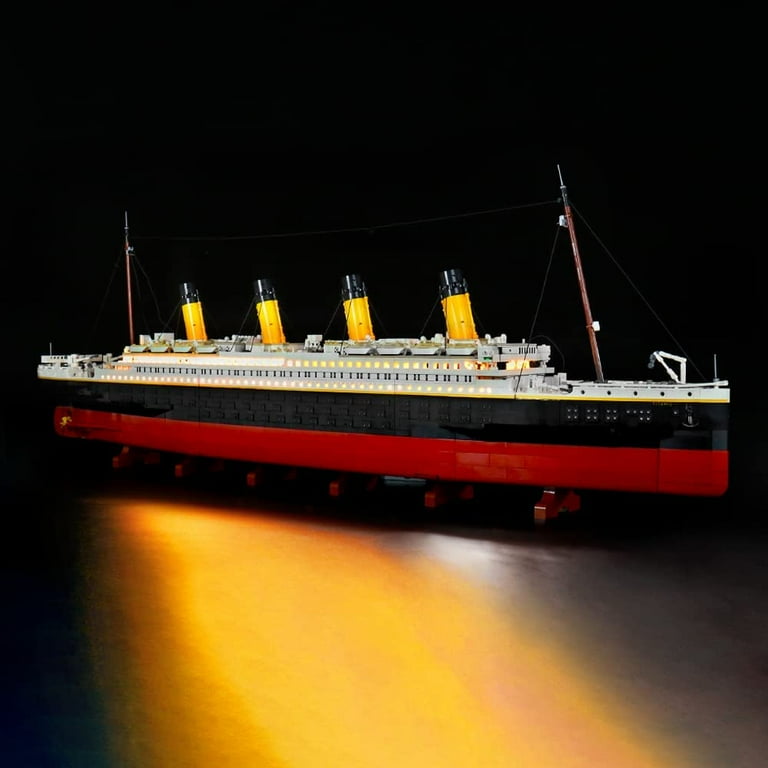 Led Lighting Kit for Legos Titanic 10294 Building Kit Light Kit for Legos Titanic Building Set 10294 Creator Expert Light Set Compatible with Legos