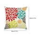 thumbnail image 2 of Funda de almohada con tema de hojas geométricas y crisantemos A, 2 of 6
