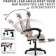 thumbnail image 5 of Gaming Chair with Massage,Ergonomic PC Gaming Chair with Footrest Comfortable Headrest and Lumbar Support My Lux Decor Round, 5 of 15