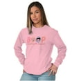 thumbnail image 4 of Boop Life Cute Betty Pudgy Adorable Women's Long Sleeve T Shirt Brisco Brands X, 4 of 6