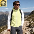 thumbnail image 5 of Men's UPF 50+ Sun Protection Hoodie Jacket Full Zip Long Sleeve Colorful Sun Shirts Lightweight Hiking Fishing Outdoor, 5 of 8