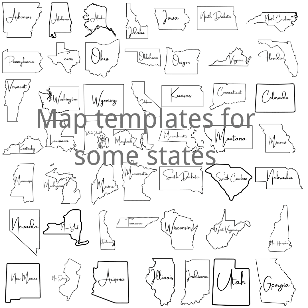 Personalized state-shaped and named date platters, carved wooden cutting boards, custom cheese boards as Mother's Day Gift, wedding, housewarming gifts (Nan bamboo American shape 18x12x0.6in)