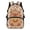 Capybara Orange, variant on KUIFORTI Snow Moon Wolf Print Children's Backpack Lightweight Kids School Bookbag with Adjustable Straps Suitable for Elementary Middle Back to School Gifts for Students
