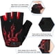 thumbnail image 3 of Guantes de ciclismo Guantes de ciclismo de gel de medio dedo Guantes de ciclismo para hombres Guantes de bicicleta de montaña de gel (rojo) Rojo Verde Cocina, Decoración y Otros, 3 of 5