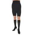 thumbnail image 5 of MeMoi Women's Microfiber Opaque 60 Denier Knee Highs - Womens - Female, Q, Black, 5 of 9