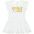 thumbnail image 3 of Inktastic Pittsburgh, Pennsylvania Retro Font Girls Toddler Dress, 3 of 5