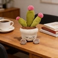 thumbnail image 6 of Cute Cartoon Potted Plants Plush Toy Soft Healing Desktop Ornament Flower Doll Adorable Decor Gift for Girls Kids Birthday Holiday,C, 6 of 7
