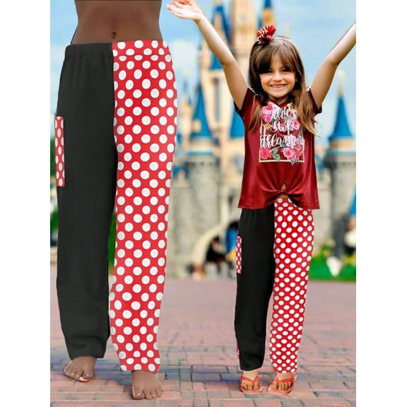 Towel Pants for Swimmers – Cotton Terry Towel Pants – Beach Coverup – Resort Wear – Swim wear - Polkadot Pattern